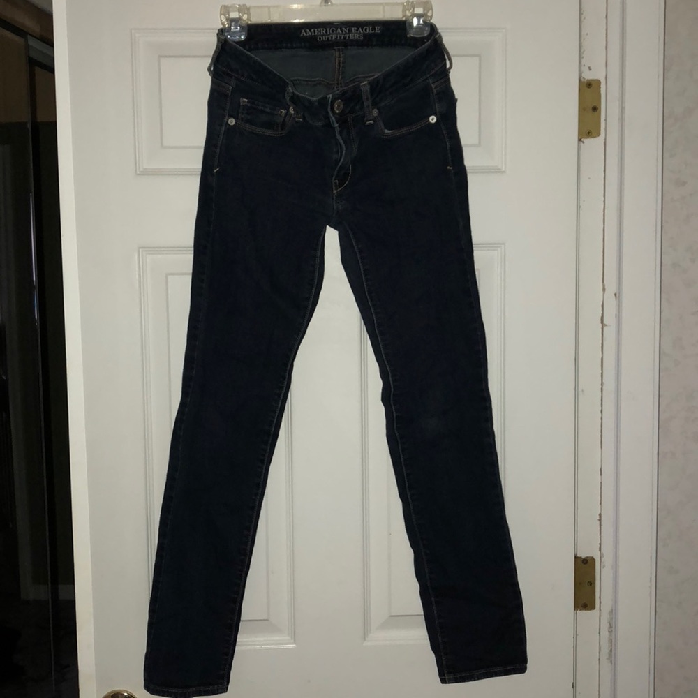 American Eagle Dark Wash Bootcut/Skinny jeans